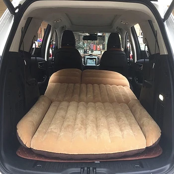 Автомобилна надуваема легло Кола матрак Задната пътна легло кола на средната задна седалка suv възглавница за сън Надуваем дюшек легло Автомобили