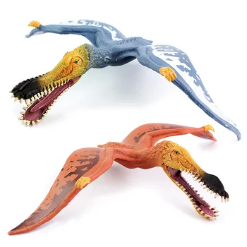 Реалистични Птерозавры, модел на Динозавър от твърдо PVC, класически фигурки птерозавров, Играчки за Деца, Подаръци