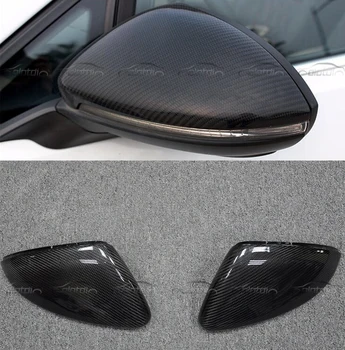 Автомобилен Стайлинг Смяна на Огледала за обратно виждане, изработени от въглеродни влакна, работа на смени капак за VW Golf 7 MK7 2014-18 За VW Touran 2016-18