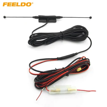 FEELDO 1 комплект с конектор SMA, активна антена с вграден усилвател за цифрова телевизия #FD-4151