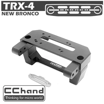 Метална предна броня с вграден лебедка за CChand TRX4 NEW BRONCO