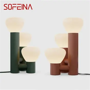 SOFEINA Модерна десктоп осветление Творчески прост дизайн, led декор, хол, спалня, домашна настолна лампа