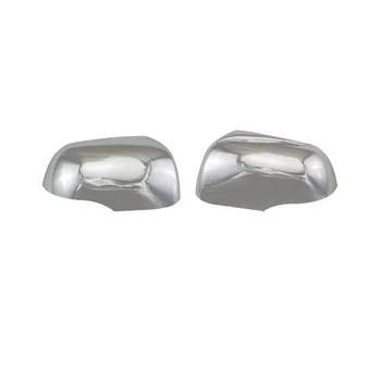 Автомобилно хромированное сребърен Странично стъкло за обратно виждане, за довършителни работи на капаци Огледала за обратно виждане, калъф за Kia Picanto Morning 2014-2018