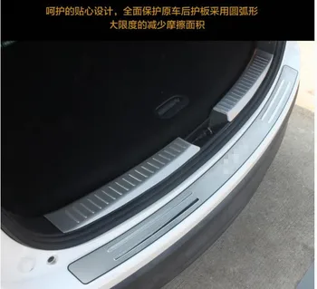 Автомобилен стайлинг Вътрешна защита на Задната броня от неръждаема стомана, тампон върху праг на багажника за Mazda CX-5 CX5 2012 2013 2014 2015 2016 аксесоари