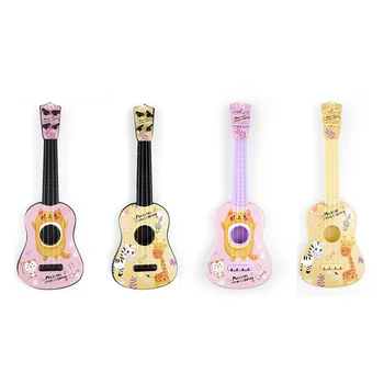 1 бр. ukulele-китара, детски плюшени музикални инструменти, детски играчки, образователни играчки Монтесори, образователни играчки за деца, детски музикални игри