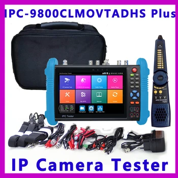 Ipc 9800 movtadhs plus Ipc Тестер за Rj-45 мрежов Тестер кабел Hdmi Vga Utp Тестер Ip камера за Видеонаблюдение Тест на камерата за Видеонаблюдение