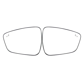За Ford Escape 2020 Автомобилно Огледало за Обратно виждане Стъклена Леща с Подгряване За Защита от Слепи Зони, Рефлектор на Страничните огледала