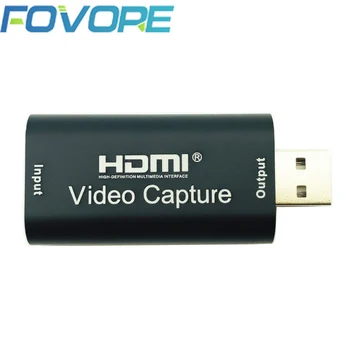 Карта на Захващане HDMI Устройство за Видеозапис Game Capture USB 2.0 Grabber Запис на 4K 1080P за PS4 Game DVD HD Camera Излъчването на живо