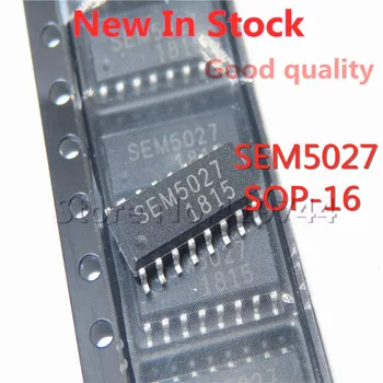 5 бр./лот SEM5027 SEM5027A 5027A СОП-16 LCD дисплей с чип храна в наличност, нов оригинален чип