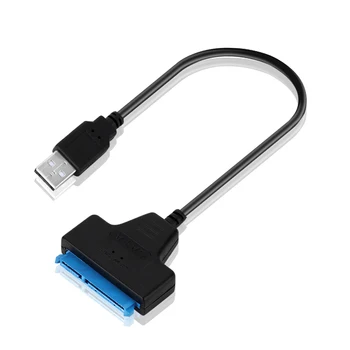 Адаптер Sata към USB 3.0 Поддържа 2.5 инча външен SSD HDD твърд диск 22 Пин