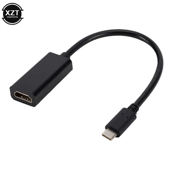 USB Type C-HDMI-съвместим Адаптер 4K 60Hz Type C 3.1 Male-HD-Женски Кабел-Адаптер Конвертор За MacBook Huawei Phone