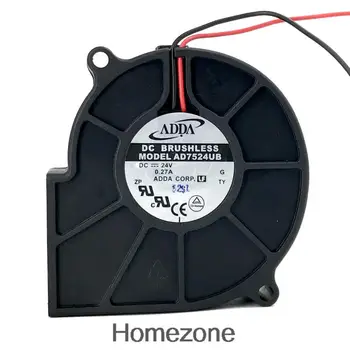 За ADDA 24V 7530 7 см, инверторен вентилатор за охлаждане, вентилатор, вентилатор за охлаждане AD7524UB