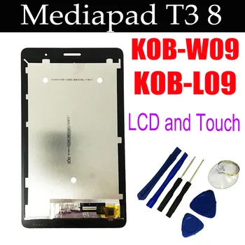 Оригинален l ' c ' d с тъчскрийн за Huawei MediaPad T3 8,0 KOB-L09 KOB-W09 tablet PC TV080WXM-NH2-5G00 TV080WXM-NH2 TV080WX