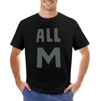Тениска All M, спортна риза, бързосъхнеща тениска, тениски по поръчка, прости черни тениски, мъжки