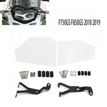 Стъклени Капака На Фенера Мотоциклет На BMW F850GS F750GS 2018-2019 Защита Решетка Фарове F850 F750 GS F 850 F 750 GS