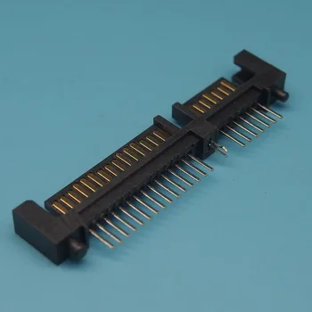 10 бр./лот Конектор интерфейс SATA Plug SATA 7 + 15П конектор SATA Однорядный оттичане