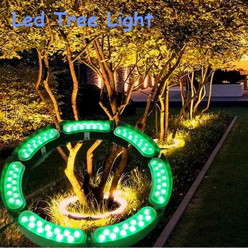 Led Лампа за дърво, външно водонепроницаемое осветление за дърво, градина, вила, Парк, едно Голямо Дърво, осветление, градинско осветление, Беседка, Декорация