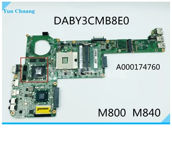 Дънна платка DABY3CMB8E0 За Toshiba Satellite M800 M840 C840 L840 L800 C800 дънна Платка на Лаптоп HD7670M GPU HM76 DDR3 100% работи