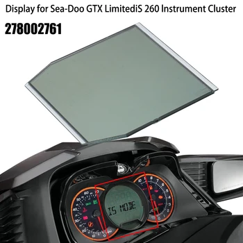1 бр. LCD дисплей, табло за Sea Doo GTX RXT 2009-2012 278002761, Многофункционален Дигитален LCD Дисплей, Пиксельное Ремонтно Стъкло