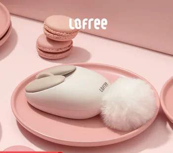Оригинална мишка Lofree с малки листенца, безжична Bluetooth, сладко момиче, домашен компютър, офис спортен слот машина