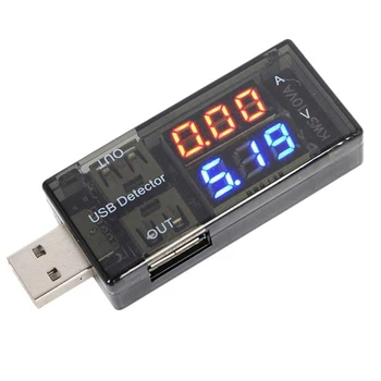 USB детектор цифров мултицет електромера тестер ток напрежение Монитор батерия с led дисплей за Power Bank