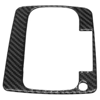 Стикер на панела за превключване на предавките на автомобила, вътрешна украса, изработени от въглеродни влакна за Subaru Forester 2013-2018, аксесоари LHD