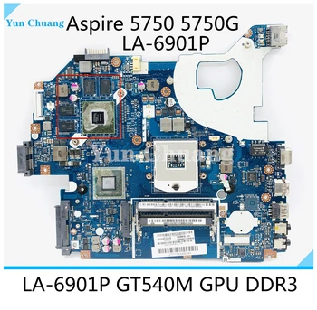 P5WE0 LA-6901P дънна Платка за Acer 5750 5750G 5755 5755G NV57 дънна Платка на лаптоп HM65 GT630M/GT540M GPU DDR3 100% тестова работа