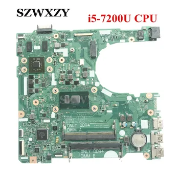 Възстановена CN-0GV5TG 0GV5TG GV5TG За Дънната платка на лаптоп DELL 3567 С Процесор i5-7200U DDR4