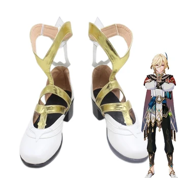Играта Genshin Impact Kaveh Cosplay обувки, мъжки обувки по поръчка на Хелоуин парти Карнавал аниме Аксесоари за ролеви игри