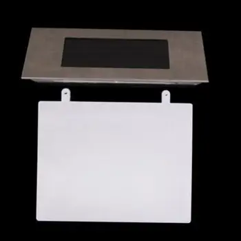 Адресна табела с лампа, практически автоматично зареждане, издръжлив, с монтиран на стената лампа, аксесоари за врати табели, Слънчев led лампа, Стоки за дома