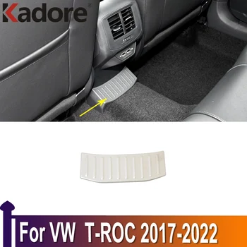 Аксесоари за Интериора на Volkswagen T-Roc TROC 2017-2021 2022 Задната част на Средната Тампон Със Защита от удари, Стикери, Декоративни Капачки