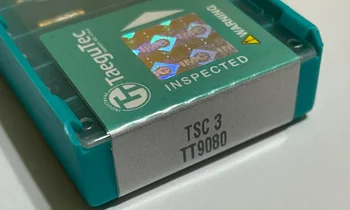Оригиналната твердосплавная поставяне TSC 3 TT9080 10ШТ