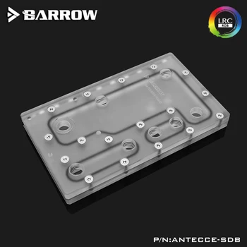 Акрилна дъска Barrow се използва като воден канал за корпуса на компютъра ANTEC Cube-Razer както на процесора, така и за графичен блок RGB 5V 3PIN Waterway