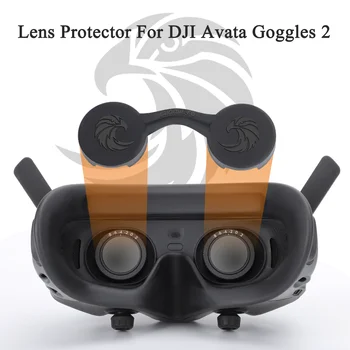 Нова пылезащитная покритие, защита от надраскване, силиконова капачка за очила DJI Avata зареден очила 2