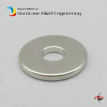 Магнитен пръстен NdFeB Диаметър 18,5x6x2 мм N42M 100 градуса C Тънки Неодимови Постоянни редки земи магнити по посока на оста на 100 бр.