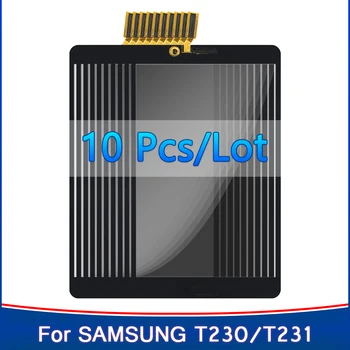 10 бр./лот, Нова Сензорен панел За Samsung Galaxy Tab 4 7,0 T231 SM-T231 T230 SM-T230, Сензорен дисплей, Дигитайзер, на Предното Стъкло, Сензор Детайли