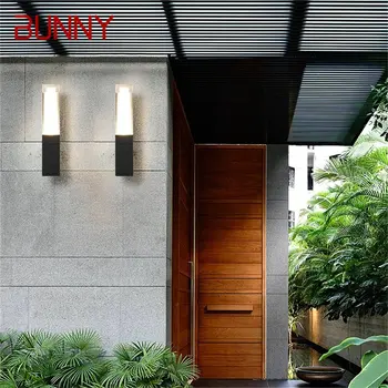 Бъни уличен тела-аплици Водоустойчива IP65 led модерен стенен лампа, творчески декоративен двор, градина, веранда, Тераси.